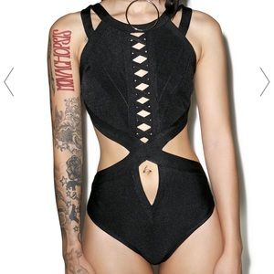 Dolls Kill Cutout Bodysuit